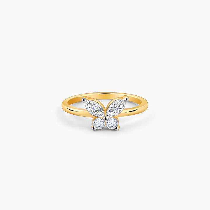 Gold Rebirth Diamond Ring