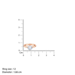 Rose Gold Yolo Ring