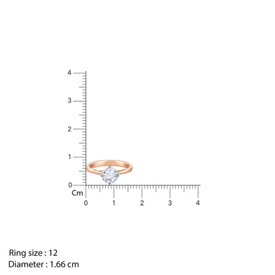 Rose Gold Yolo Ring