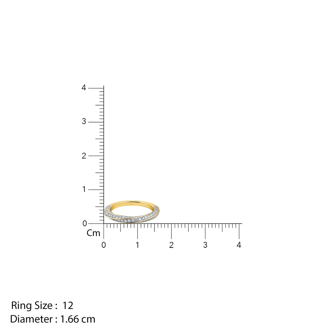 Gold Astral Diamond Ring