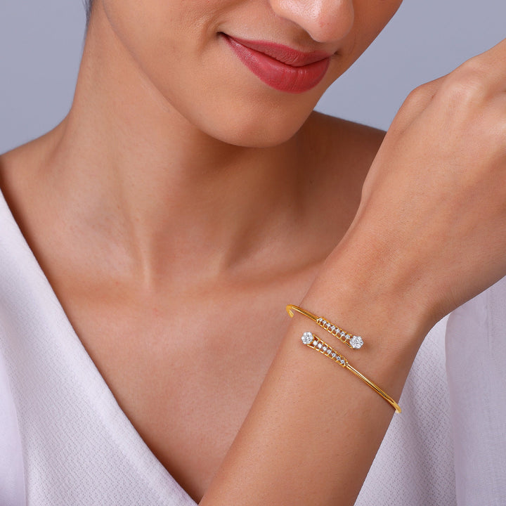 Gold Celeste Diamond Bracelet