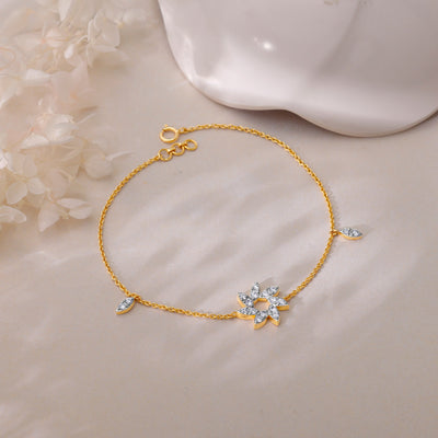 Gold Belezza Diamond Bracelet