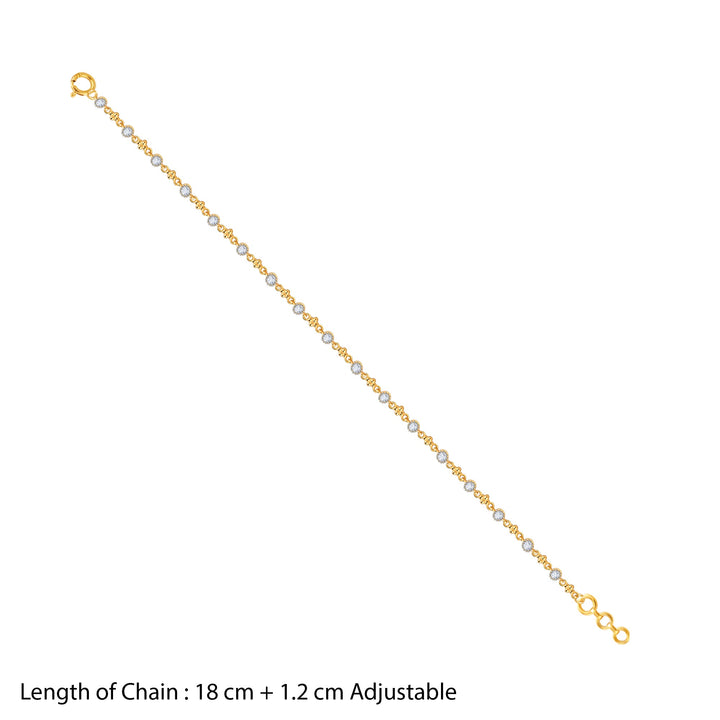 Gold Celestial Diamond Bracelet