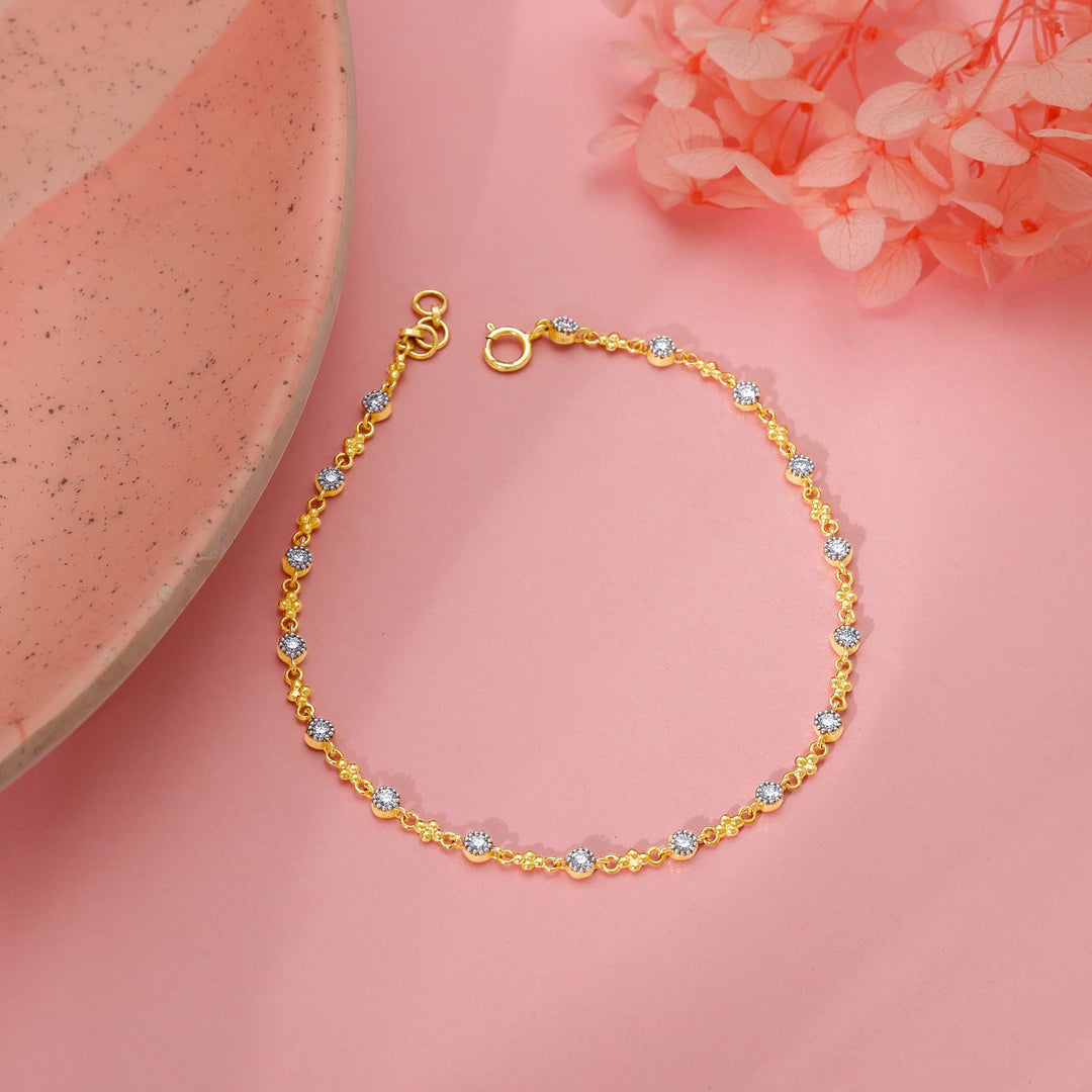 Gold Celestial Diamond Bracelet