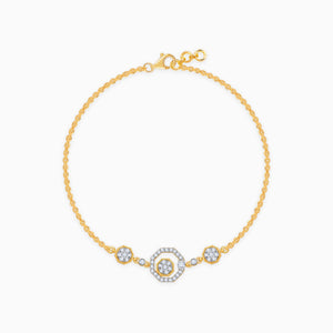 Gold Krystallos Diamond Bracelet