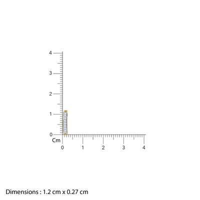 Gold Elegance Diamond Hoop Earrings