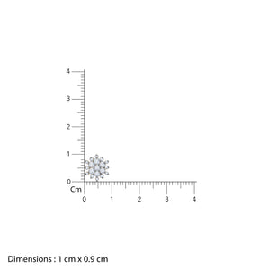 Gold Garden Bloom Diamond Studs