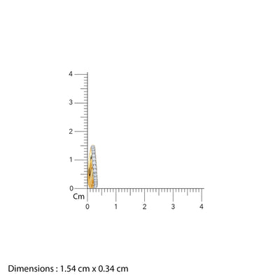 Gold Endora Diamond Earrings