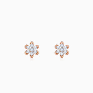 Gold Blossom Burst Earrings