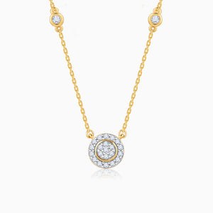 Gold Zahra Diamond Necklace