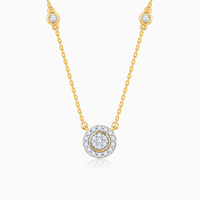 Gold Zahra Diamond Necklace