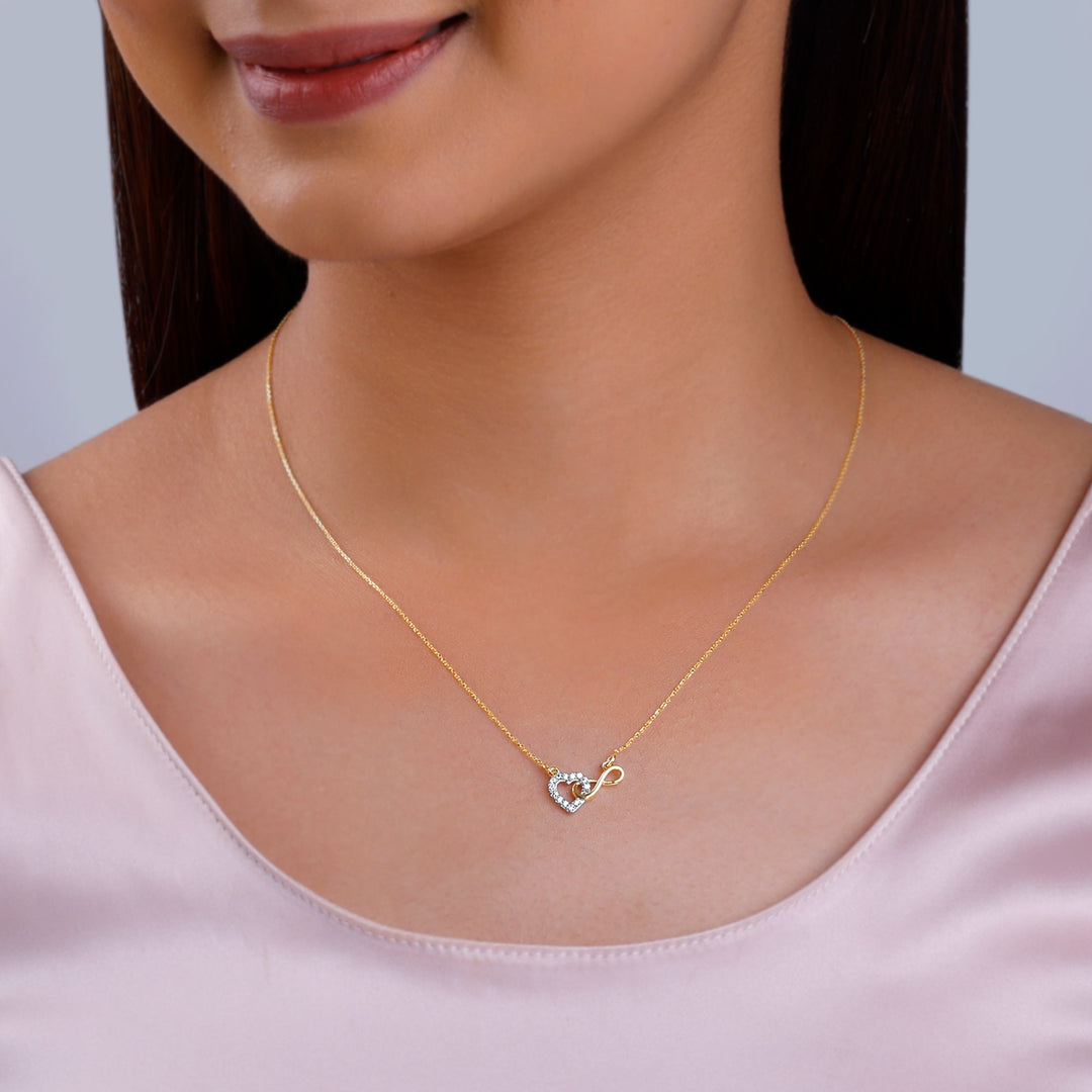 Gold Forever Diamond Necklace