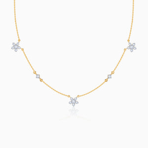 Gold Novae Diamond Necklace