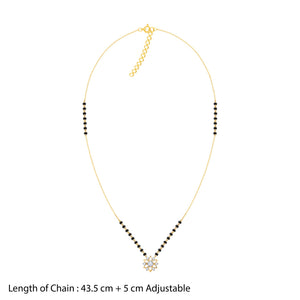 Gold Nidhi Diamond Mangalsutra