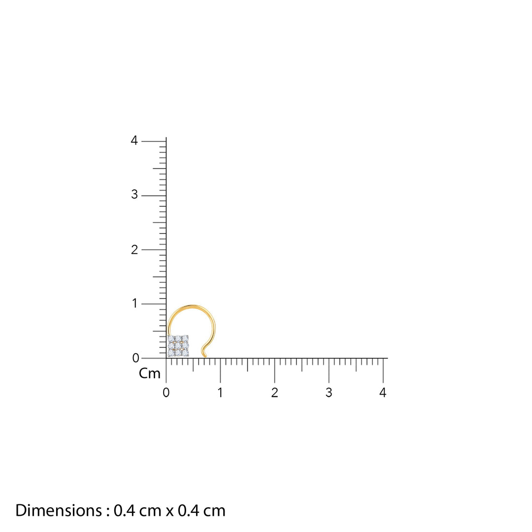 Gold Forevera Diamond Nopsepin