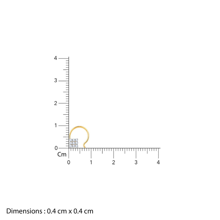 Gold Forevera Diamond Nopsepin