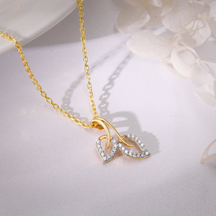 Gold Serenade Diamond Pendant