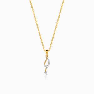 Gold Allure Diamond Pendant