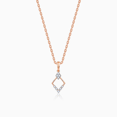 Gold Funkeln Diamond Pendant