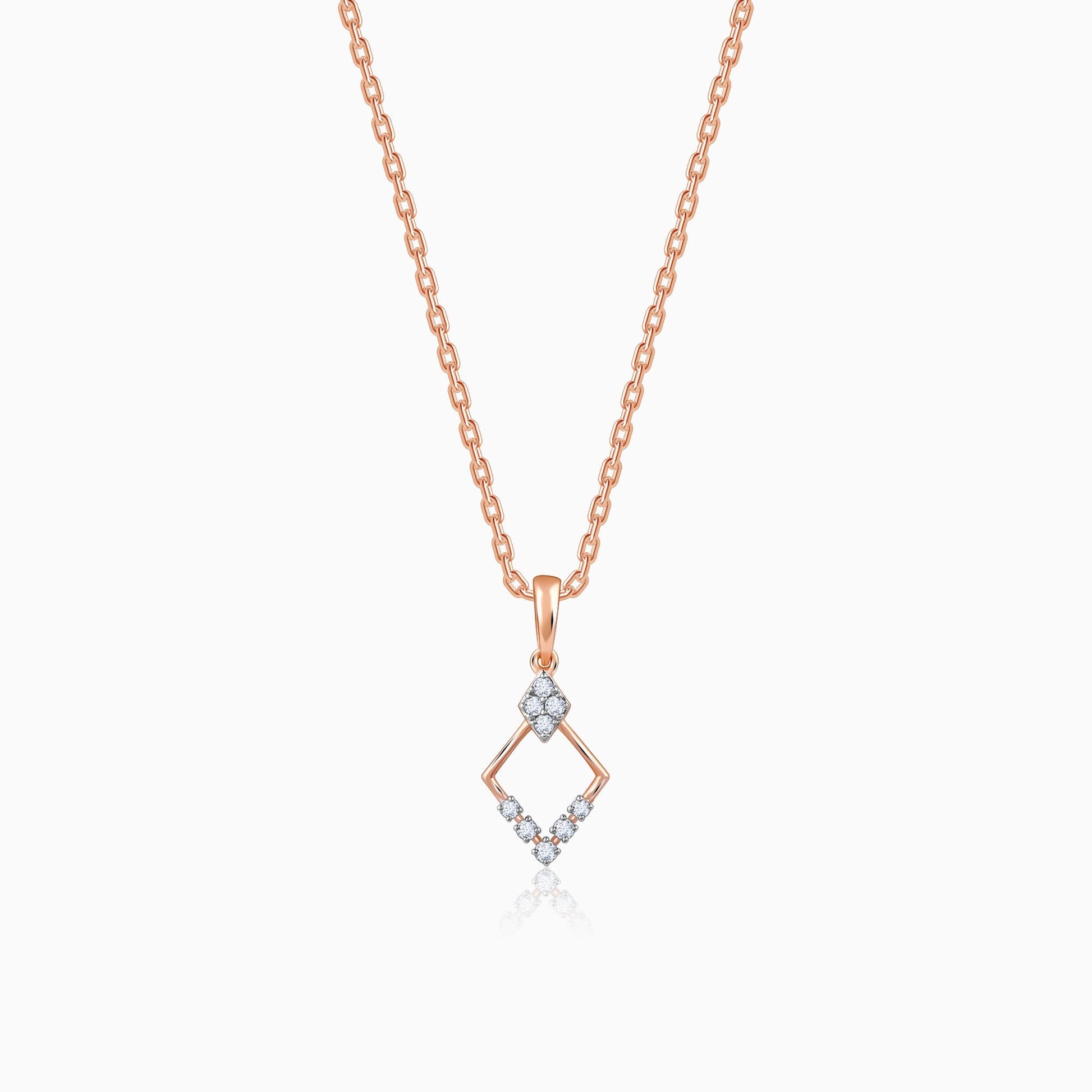 Gold Funkeln Diamond Pendant