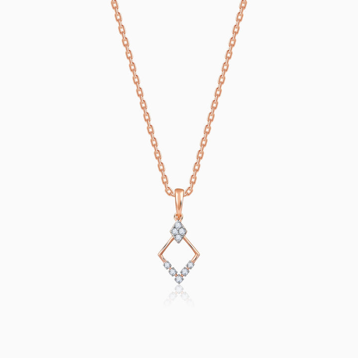 Gold Funkeln Diamond Pendant