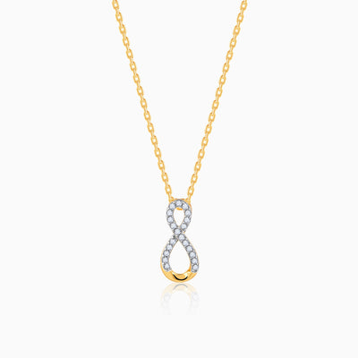 Gold Your Infinity Diamond Pendant