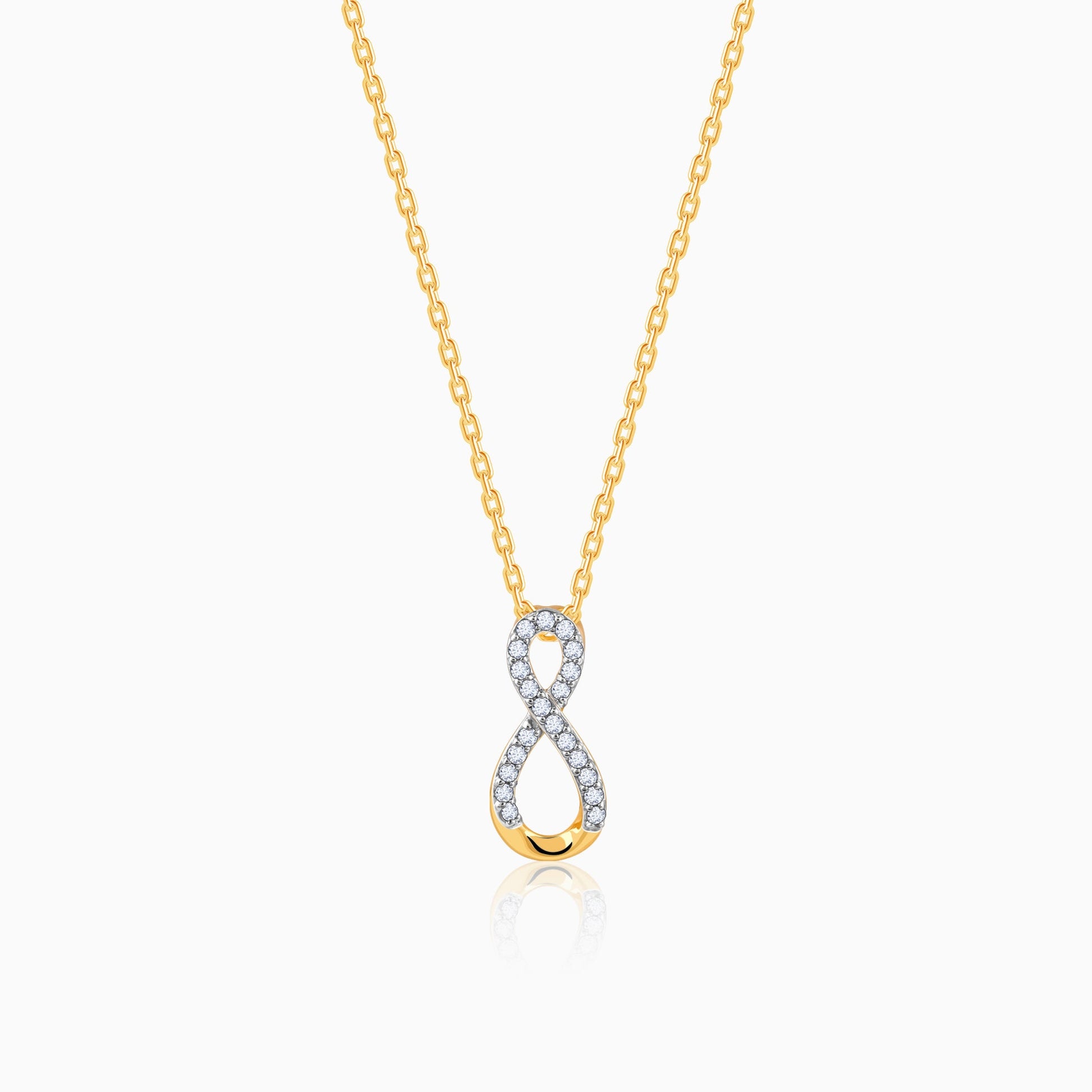 Gold Your Infinity Diamond Pendant