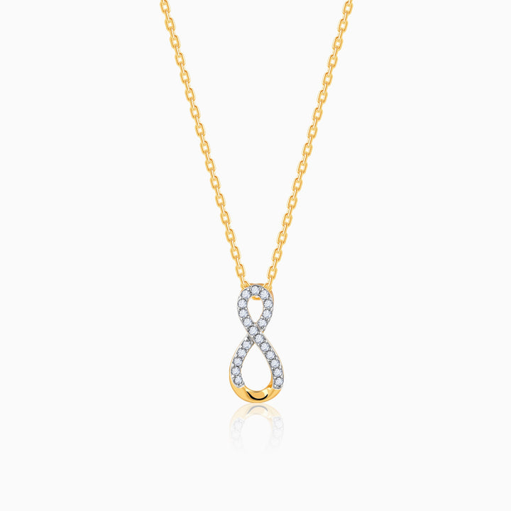 Gold Your Infinity Diamond Pendant