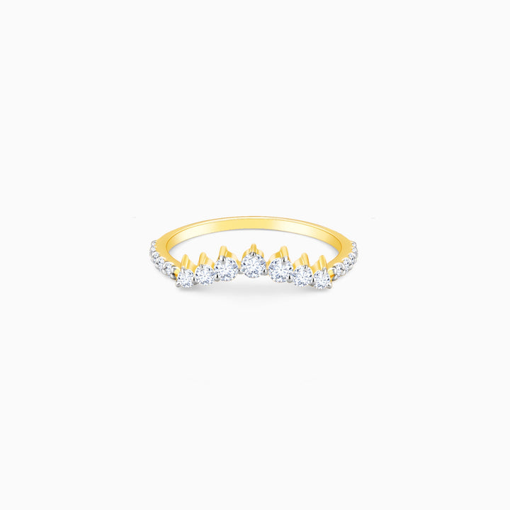 Gold Sublime Affection Diamond Ring