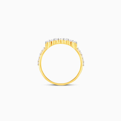 Gold Sublime Affection Diamond Ring