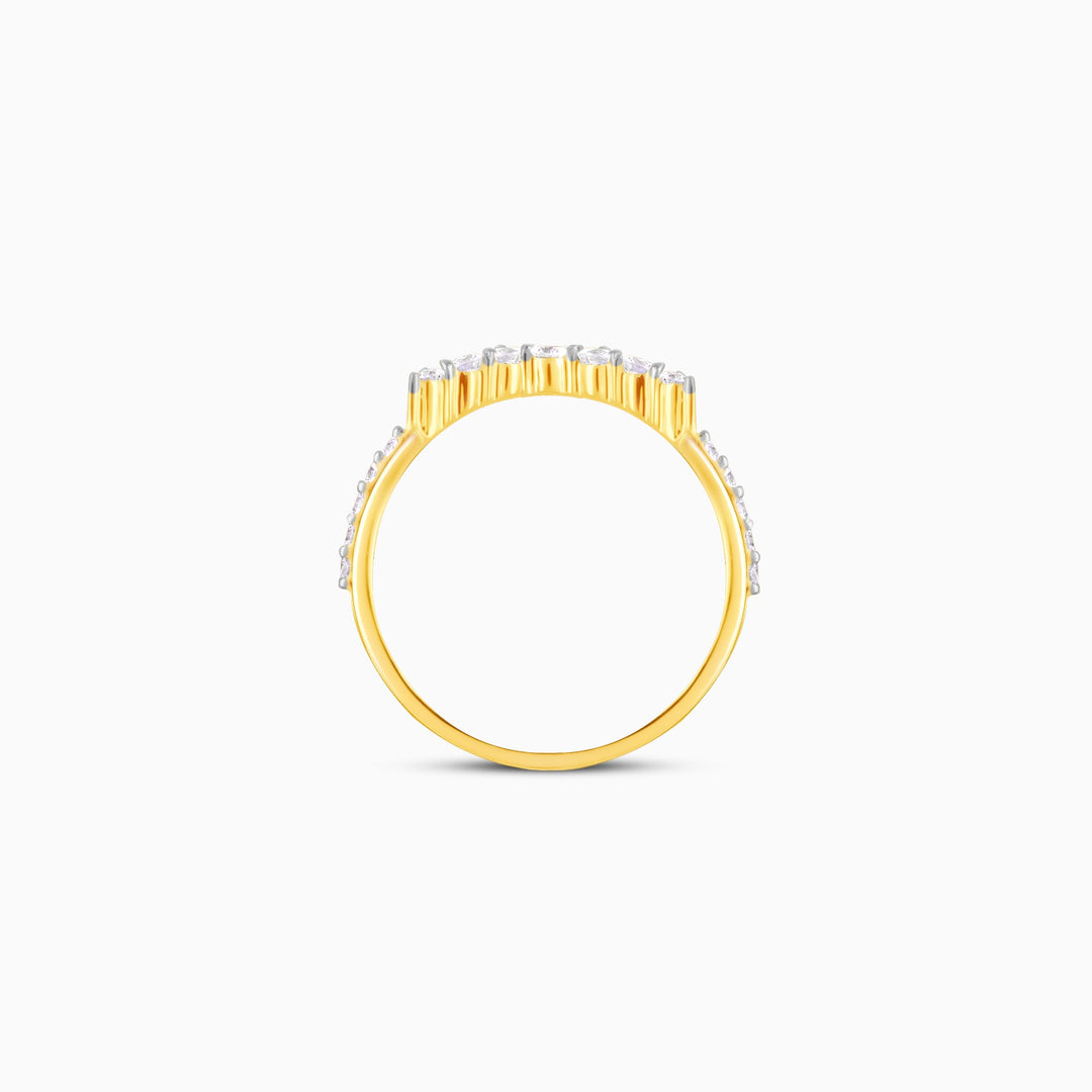 Gold Sublime Affection Diamond Ring