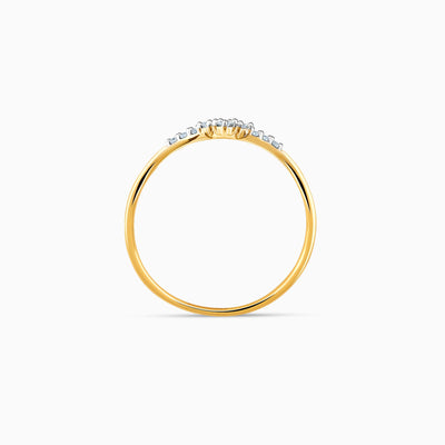 Gold Serac Vanki Diamond Ring