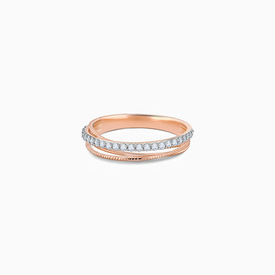 Rose Gold Luminosity Diamond Ring