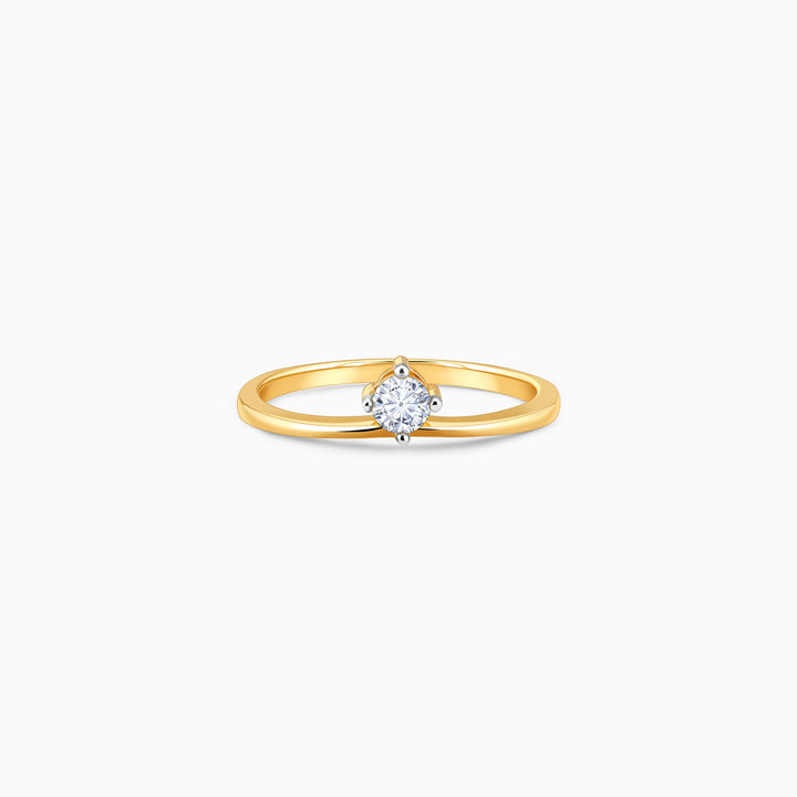 Gold Classico Diamond Ring