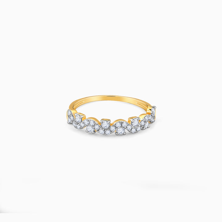 Gold Perfect Shine Diamond Ring