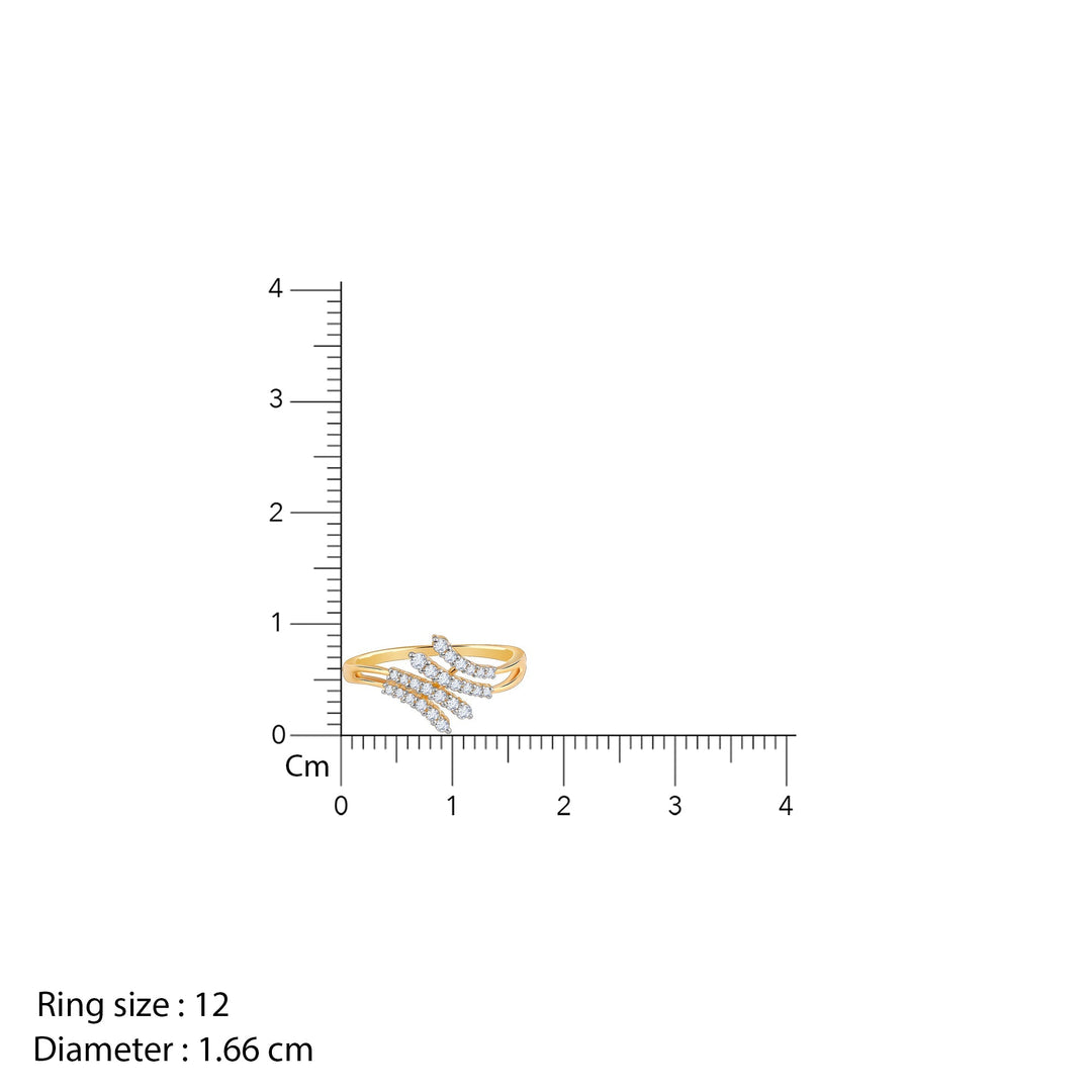 Gold Style Icon Diamond Ring