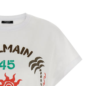 Balmain Club 45 Print T-shirt