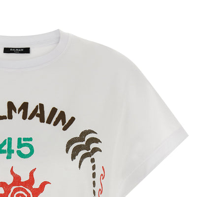 Balmain Club 45 Print T-shirt