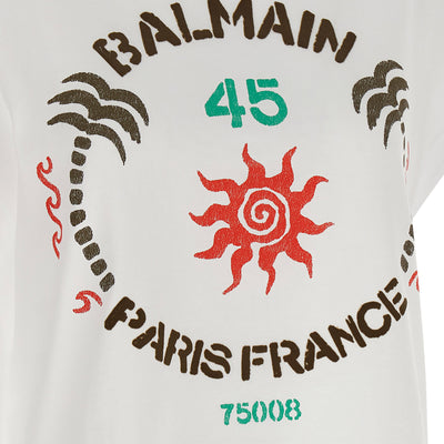 Balmain Club 45 Print T-shirt