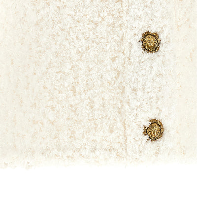 Balmain Cardigan Tweed Plumetis
