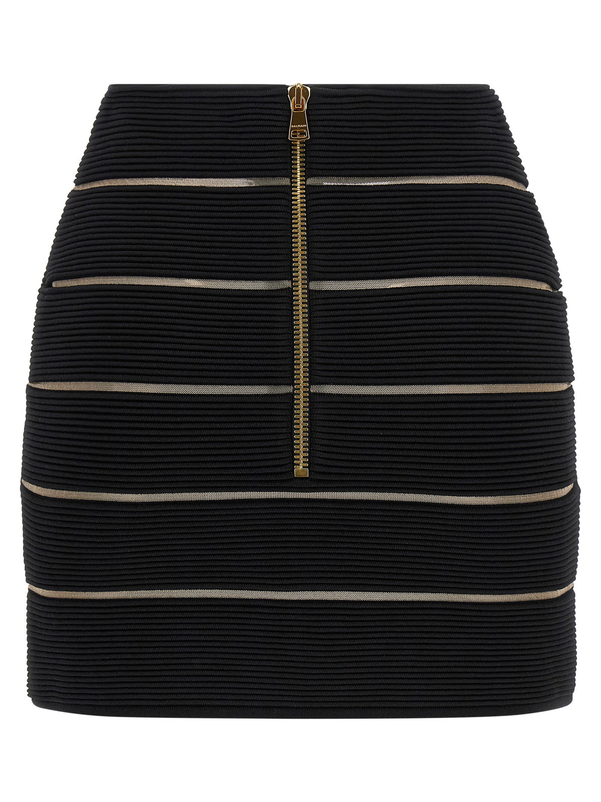 Balmain V-shaped Waist Skirt