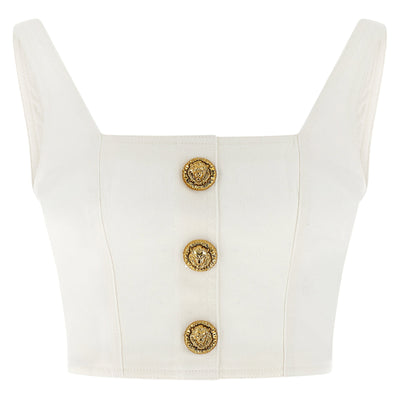 Balmain Button Top
