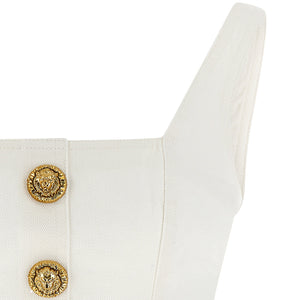 Balmain Button Top
