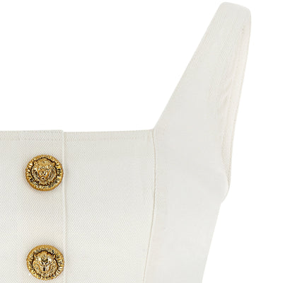 Balmain Button Top