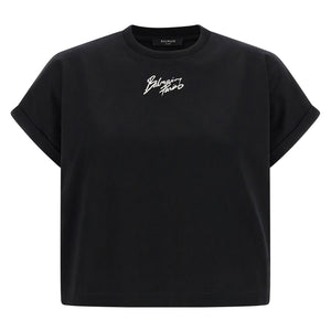 Balmain Cropped T-shirt