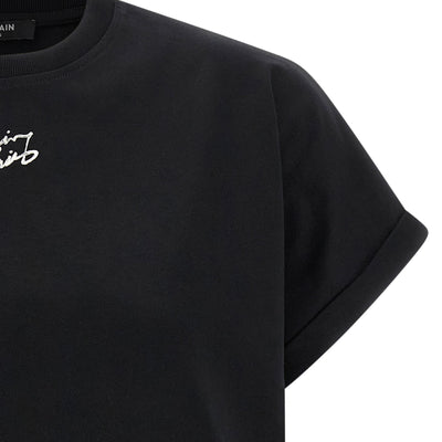 Balmain Cropped T-shirt