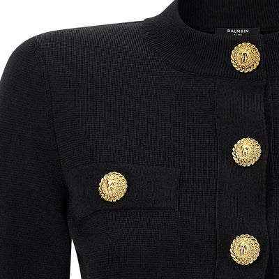 Balmain Cropped Cardigan