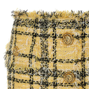 Balmain Lurex Tweed Skirt