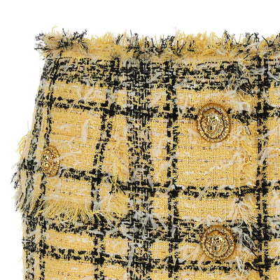 Balmain Lurex Tweed Skirt