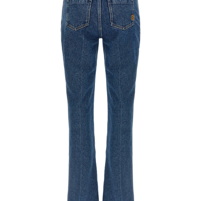 Balmain Embroidery Jeans